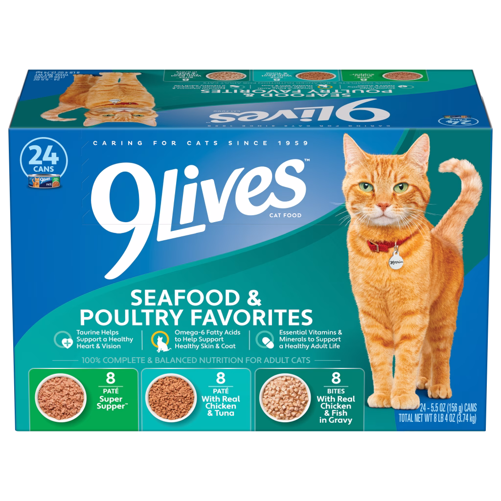 Seafood & Poultry Favorites Wet Cat Food Variety Pack
