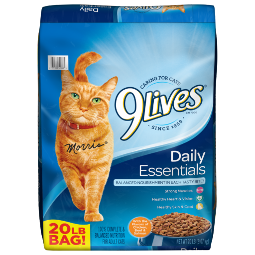 9Lives Daily Essentials Dry Cat Food 20LB