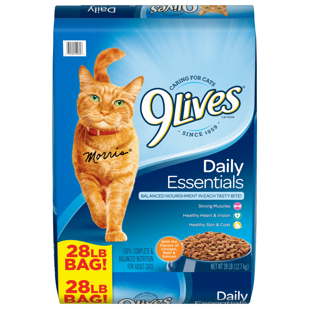 9Lives Daily Essentials Dry Cat Food 28LB