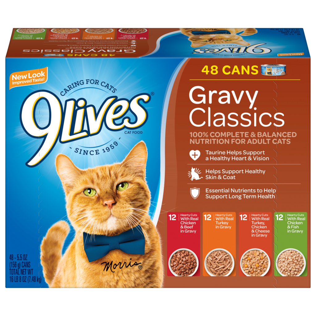 9Lives Gravy Classics Variety Pack Wet Cat Food