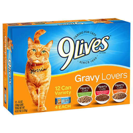 9Lives Gravy Lovers Variety Pack Wet Cat Food