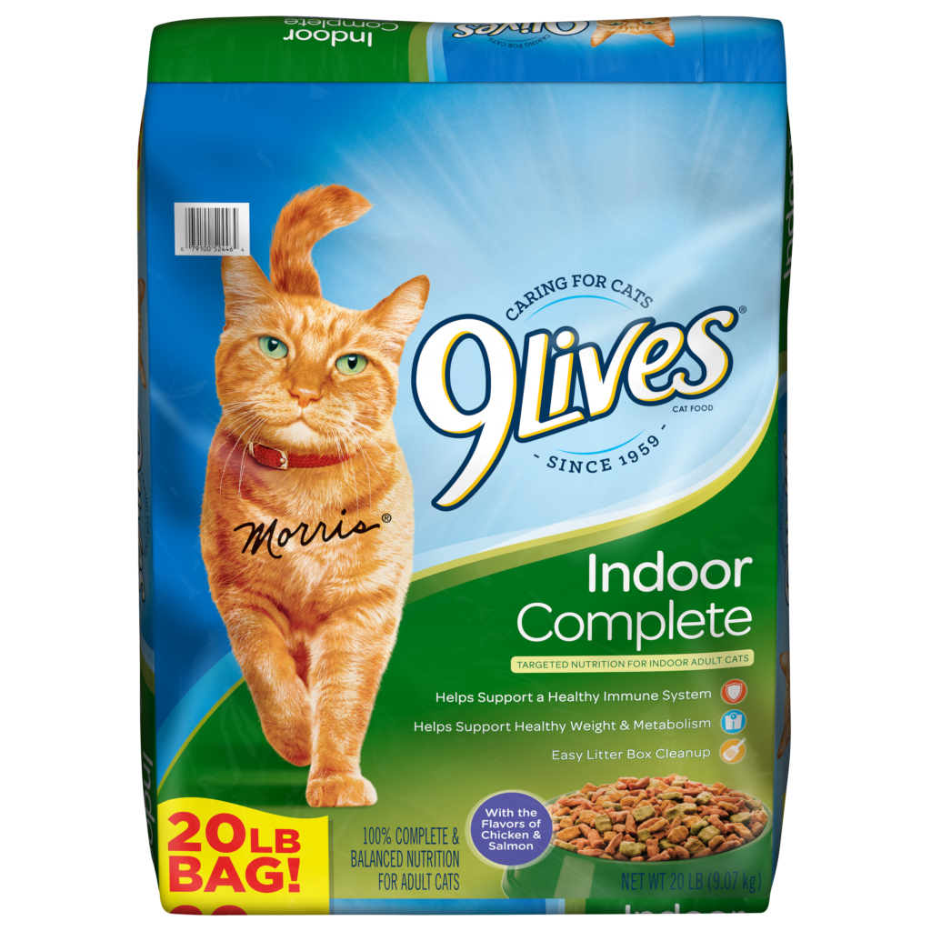 9Lives Indoor Complete Dry Cat Food 20LB