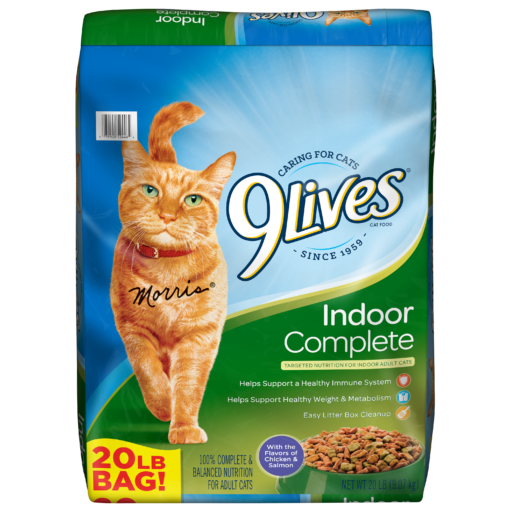 9Lives Indoor Complete Dry Cat Food 20LB