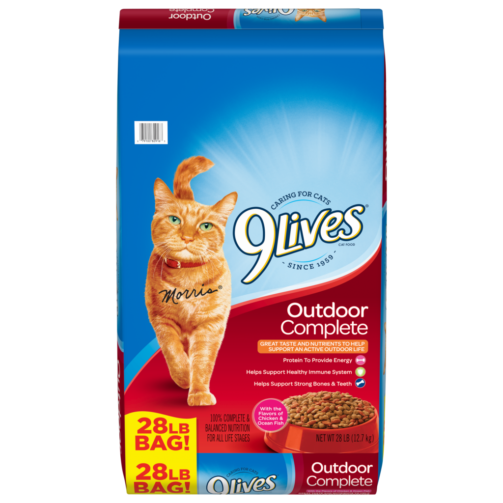9Lives Outdoor Complete Dry Cat Food 28LB