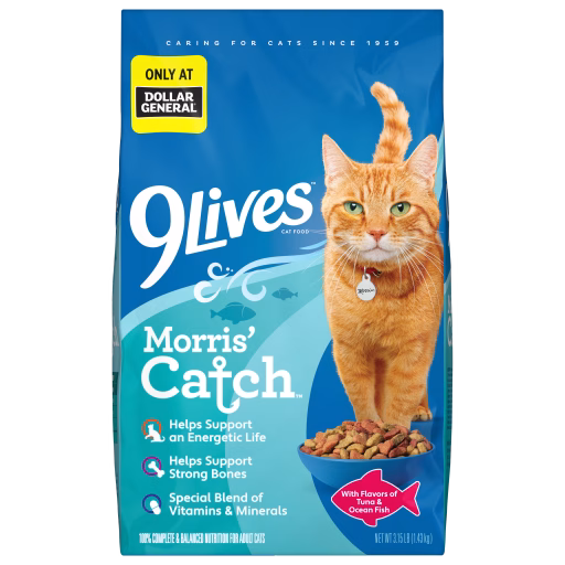 Morris Catch Cat Food Bag 3.15LBS
