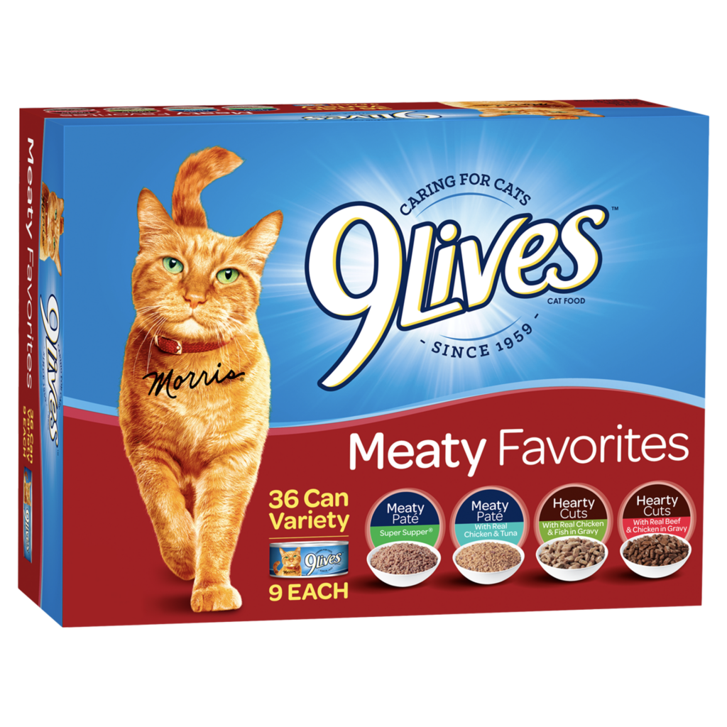 9Lives Meaty Favorites Variety Pack Wet Cat Food
